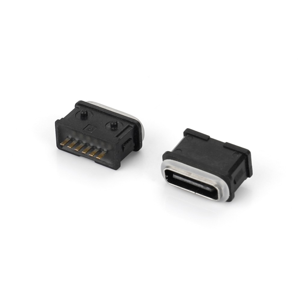 0706L-1610-WP TYPE CF 6P 立插 有柱 帶防水圈 防水IPX8