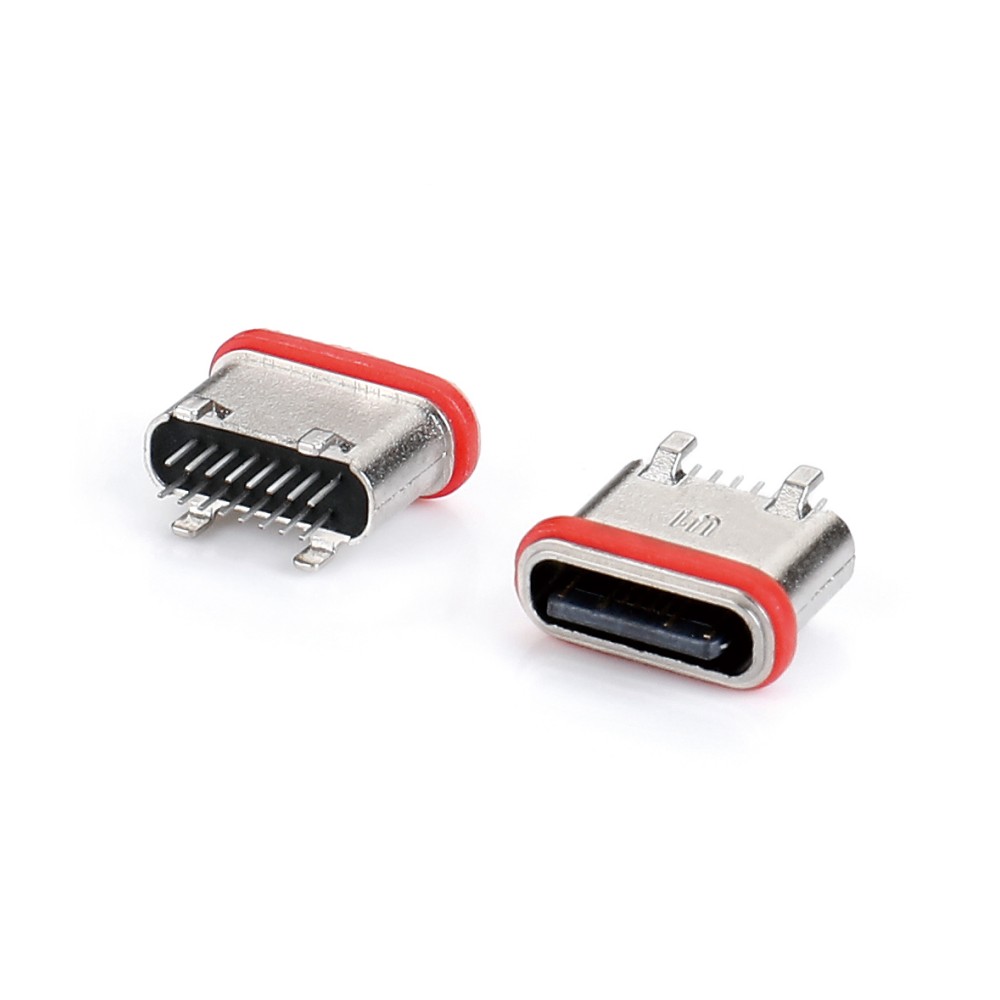 0716S-3688-WP TYPE CF 16P 180度立式插板母座