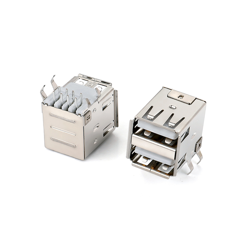 01DR-0801 USB AF 90度雙層半包平彈02款