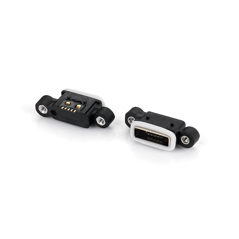 04OT-1605-WPE Micro USB 5F 板上SMT AB型 全貼