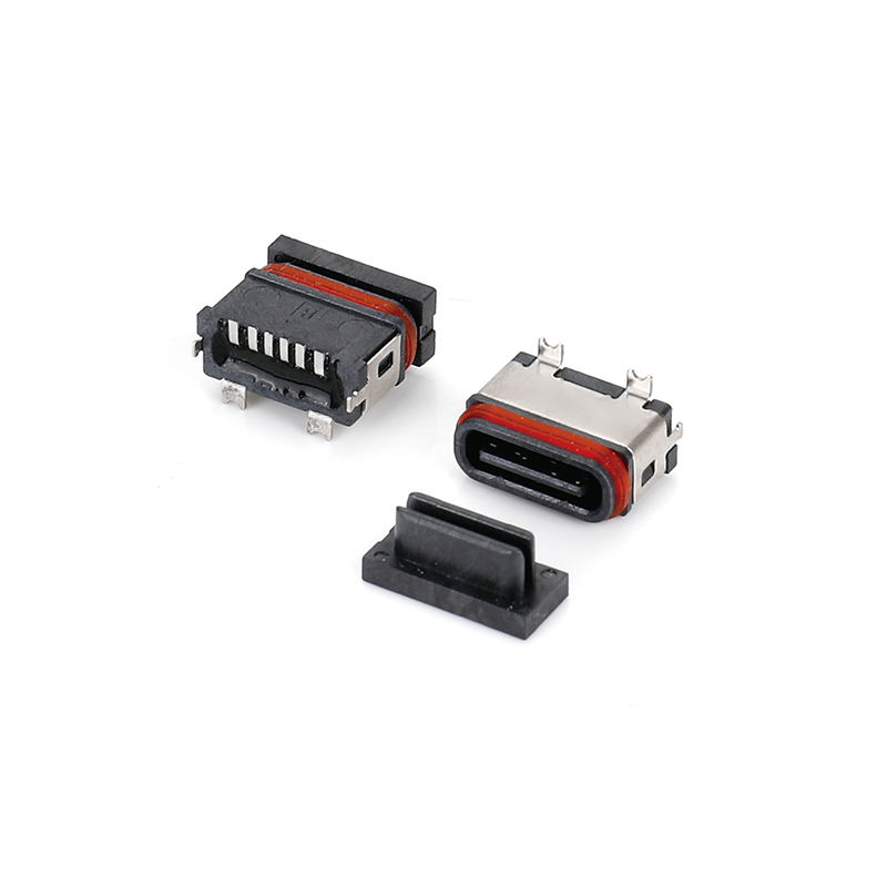 0706L-3620-WP TYPE CF 6P 直立式SMT全塑H6.8 防水IP-X7